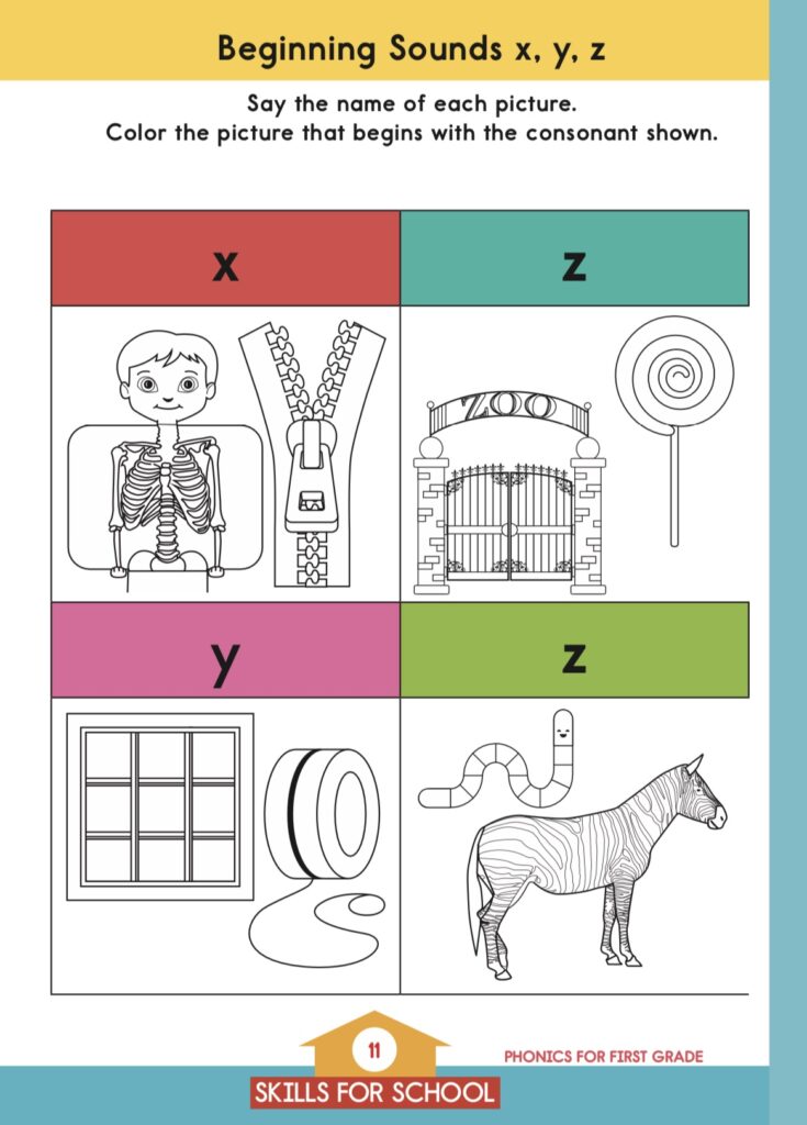 Phonics For First Grade – Zion Edutech